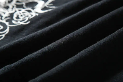 Embroidered Thunder God and Koi Short Sleeve Shirts - ProLector