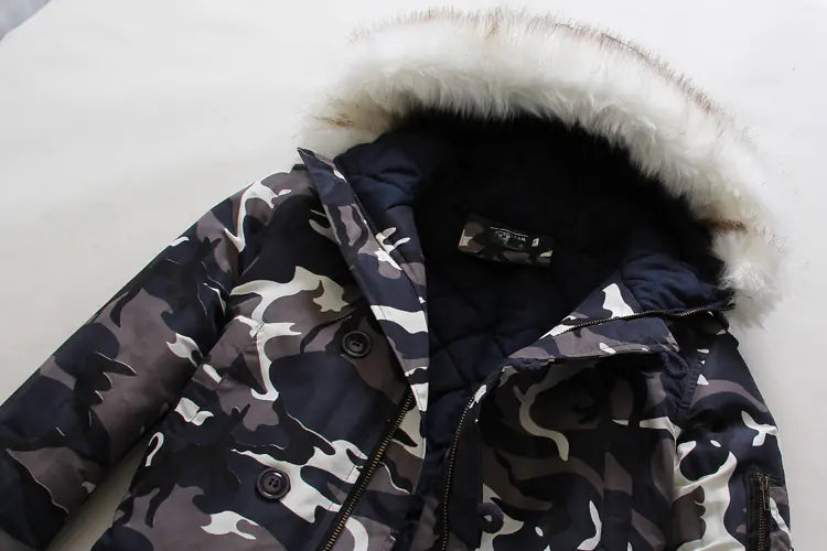 Men's Camouflage Winter Cotton Jacket - ProLector