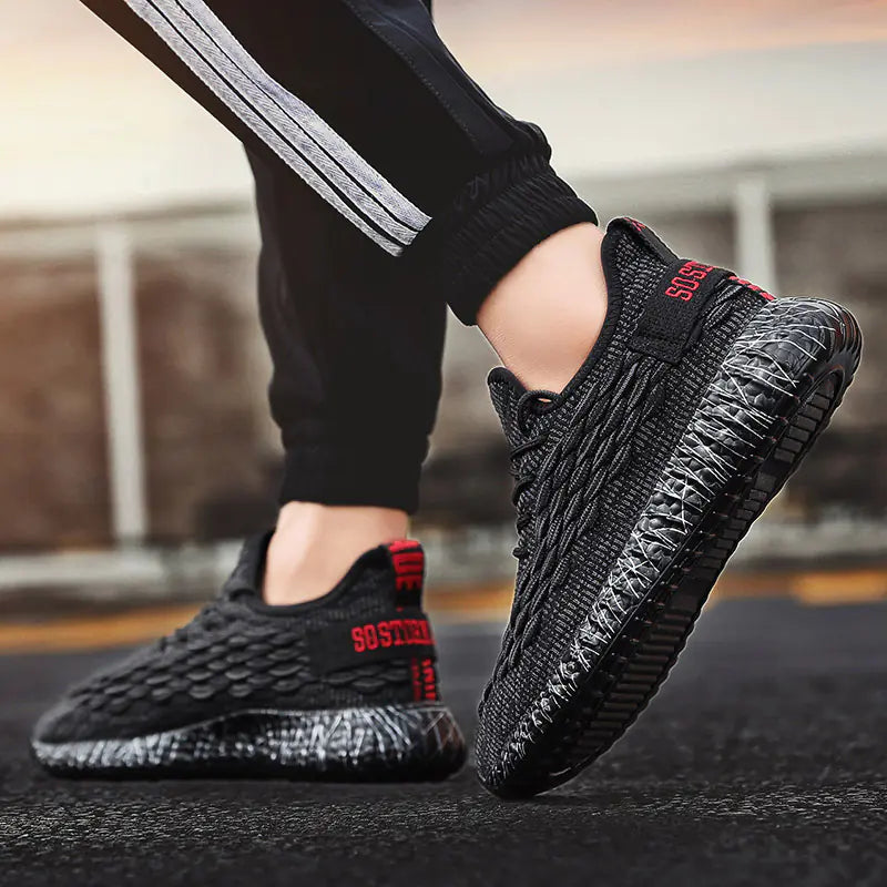 Sports Shoes, Black Sneakers, Running Shoes