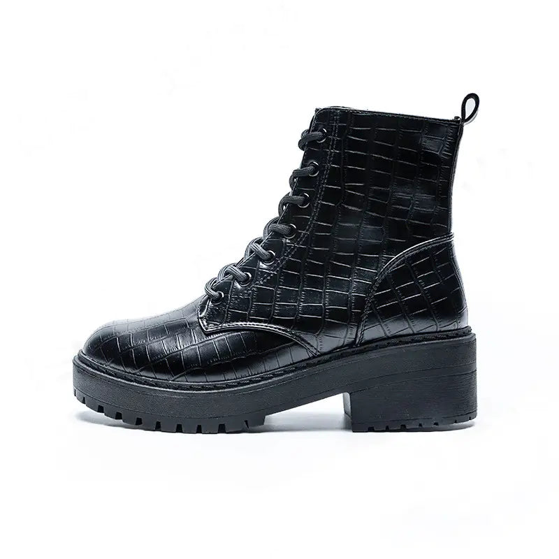 Thick Heel Women's Martin Boots - ProLector