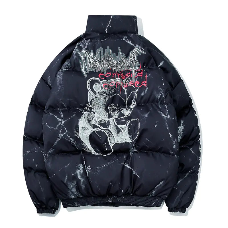 Winter Streetwear Thick Cotton Jacket for Men - ProLector