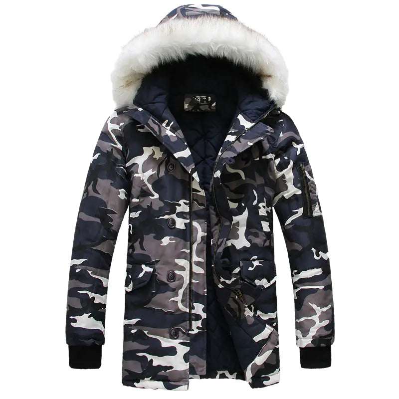 Men's Camouflage Winter Cotton Jacket - ProLector
