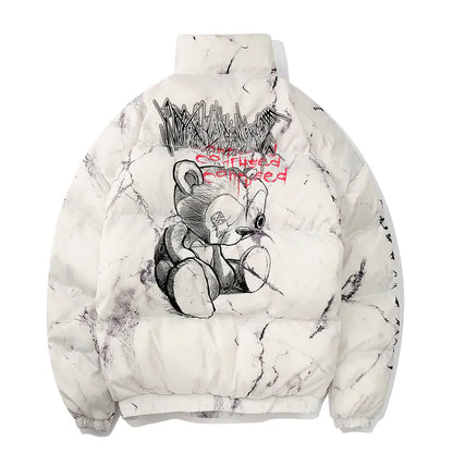 Winter Streetwear Thick Cotton Jacket for Men - ProLector