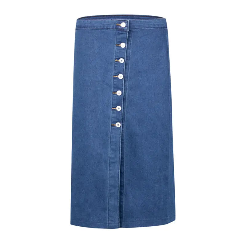 Plus Size Women's Denim Jeans Skirt