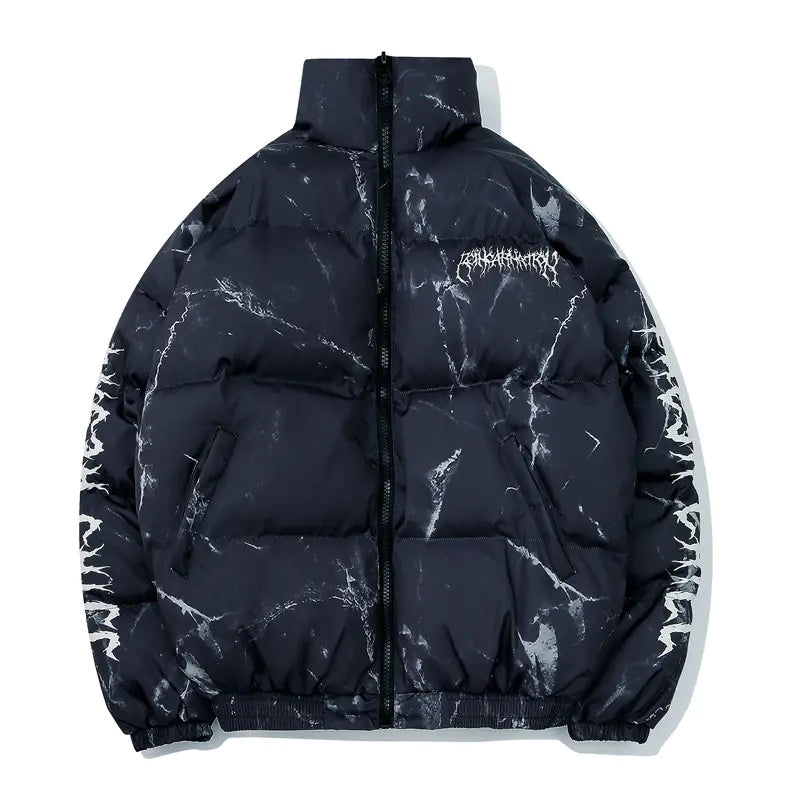 Winter Streetwear Thick Cotton Jacket for Men - ProLector