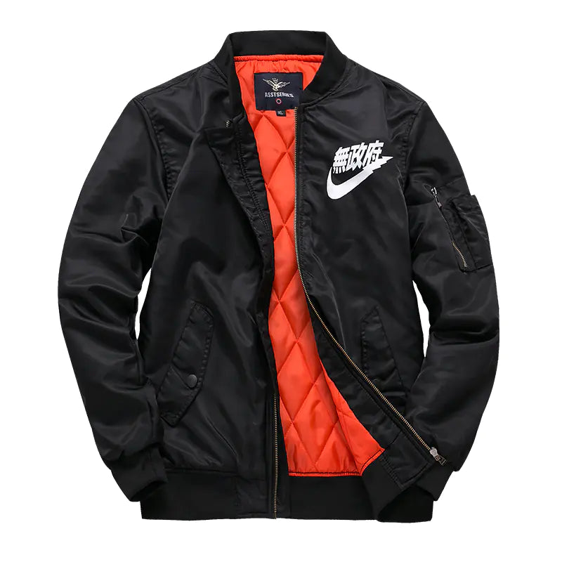 Stand Collar Baseball Jacket, Pilot Jacket, Air Force Uniform