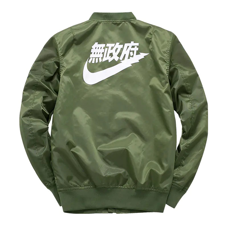 Stand Collar Baseball Jacket, Pilot Jacket, Air Force Uniform