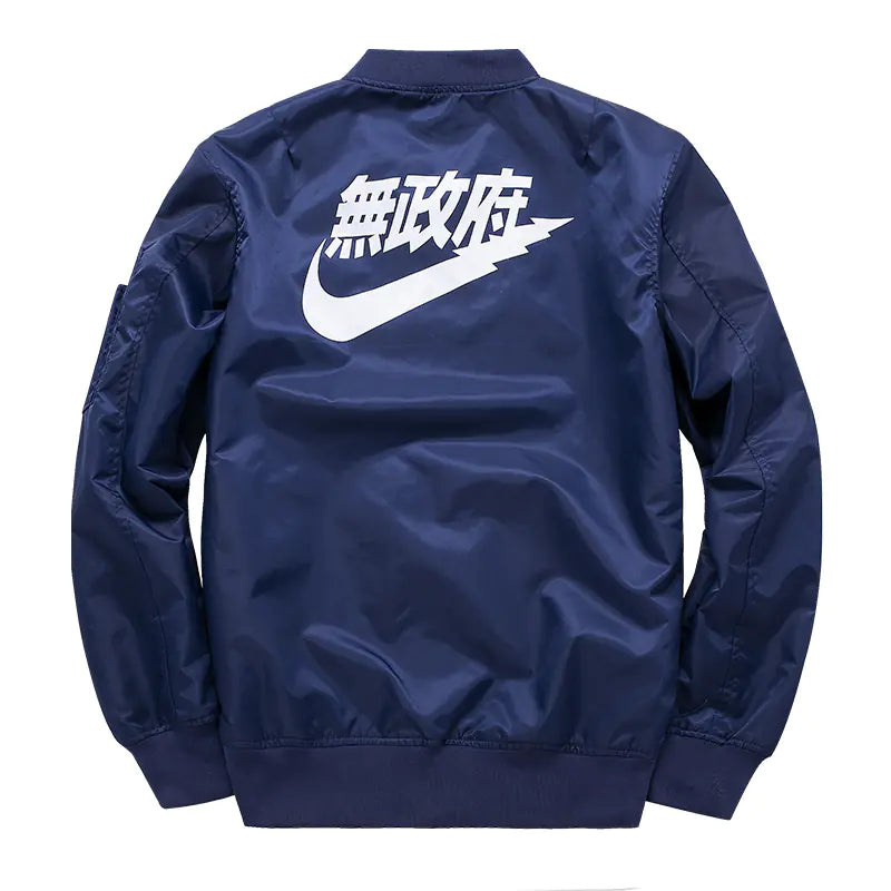 Stand Collar Baseball Jacket, Pilot Jacket, Air Force Uniform